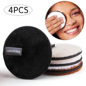Reusable Makeup Remover Wipes: Microfiber Cotton Pads Towels