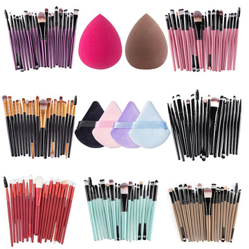 20Pcs Soft Makeup Brushes Set for Cosmetics Beauty